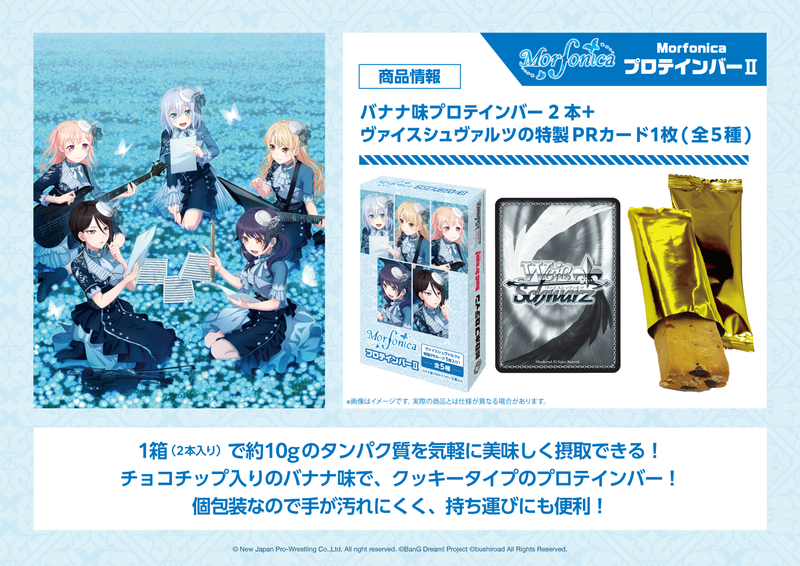 MorfonicaプロテインバーⅡ【BOX】