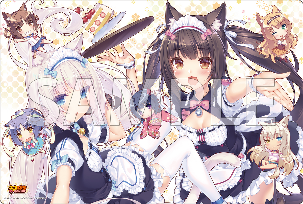 ブシロード ラバーマットコレクション V2 Vol.1963 ネコぱら ラブ