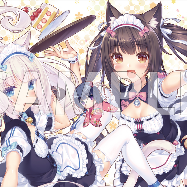 ブシロード ラバーマットコレクション V2 Vol.1963 ネコぱら ラブ