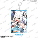 ホロライブpresents Vのすこんなオタ活なんだワ！～150回記念！ 公開録音スペシャル！～　スクエアアクリルキーホルダー　白上フブキ