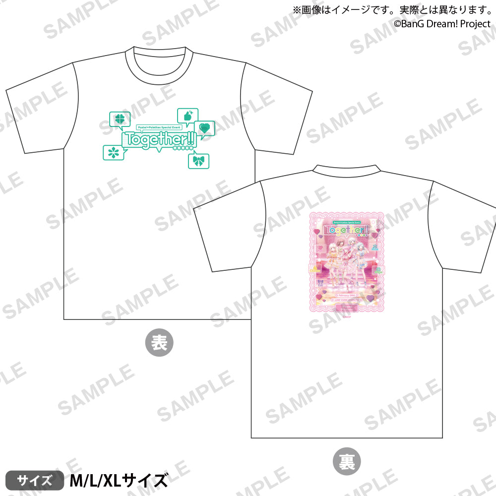 Pastel＊Palettes Special Event「Together!!」　Tシャツ Lサイズ