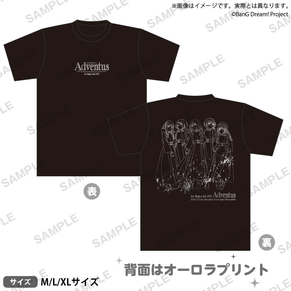 Ave Mujica 4th LIVE「Adventus」 Tシャツ XLサイズ｜ブシロード