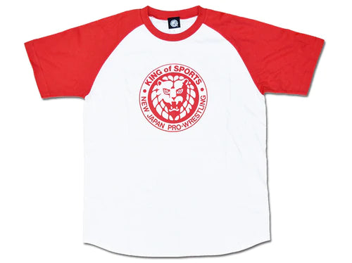 ライオンマーク クラシック ラグランTシャツ（レッド）XLサイズ