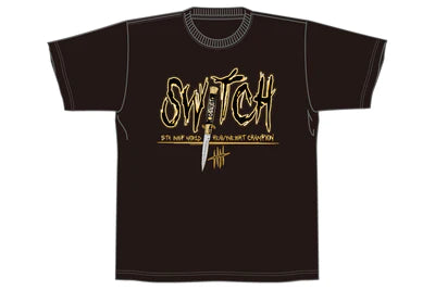 ジェイ・ホワイト「GOLD SWITCH」Tシャツ（ブラック） Mサイズ