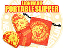 ライオンマーク　携帯スリッパ