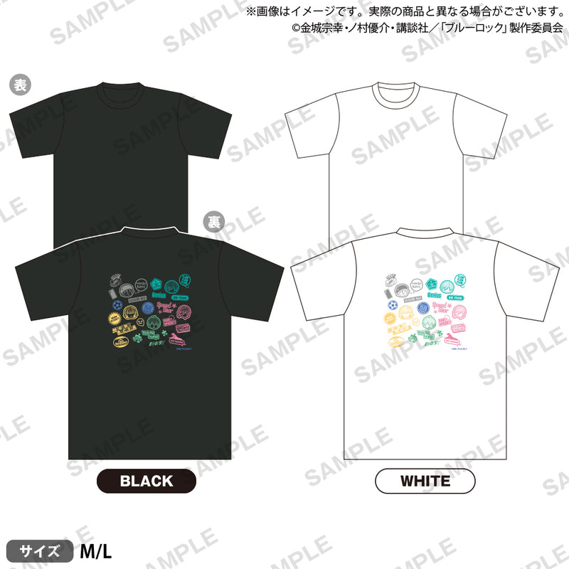 ブルーロック ビッグTシャツ Showtime!! ブラック M