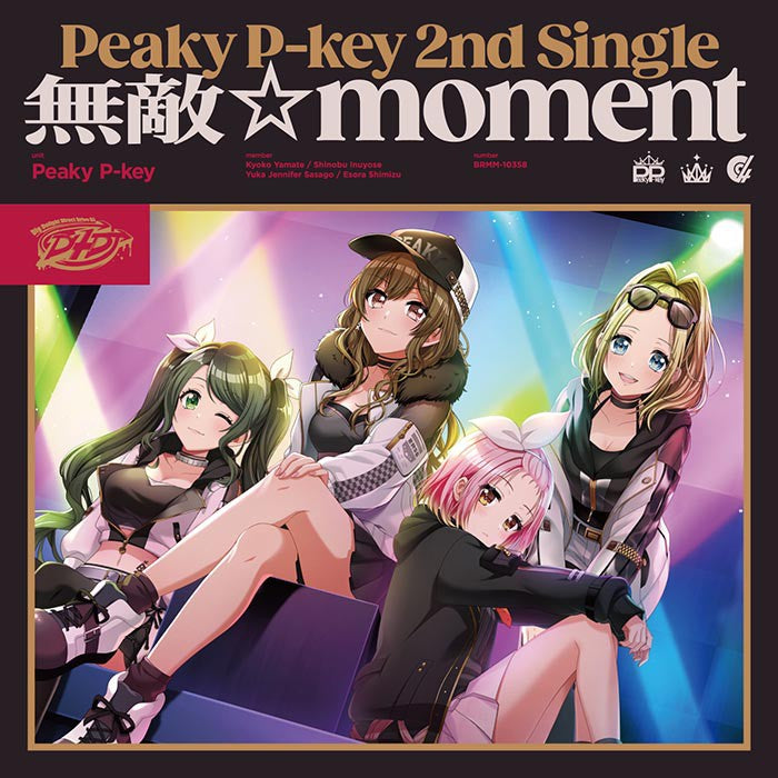 Peaky P-key 2nd Single「無敵☆moment」【Blu-ray付生産限定盤】