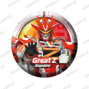 ドゲンジャーズ トレーディングホログラム缶バッジ【PACK】