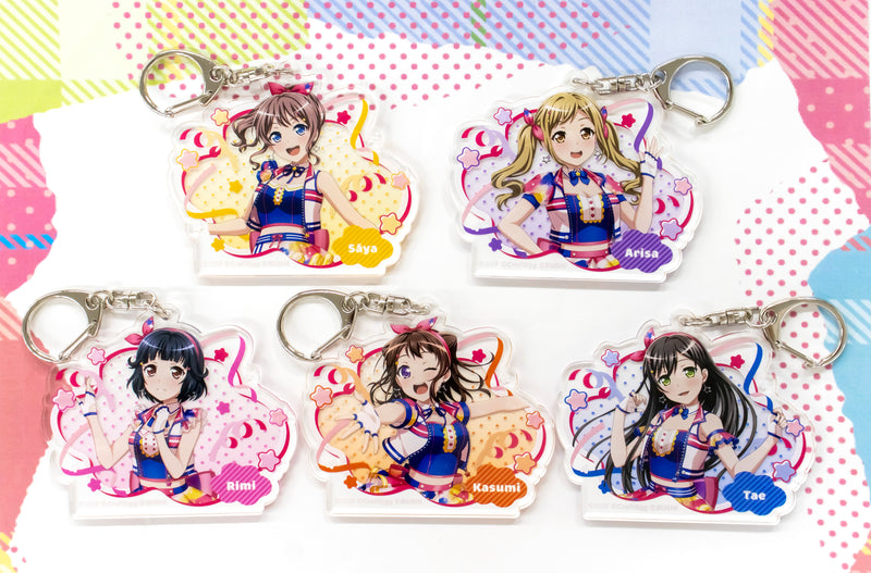 BanG Dream! 10th☆LIVE DAY3:Poppin'Party「Hoppin’☆Poppin’☆Dreamin’!!」　アクリルキーホルダー 戸山香澄