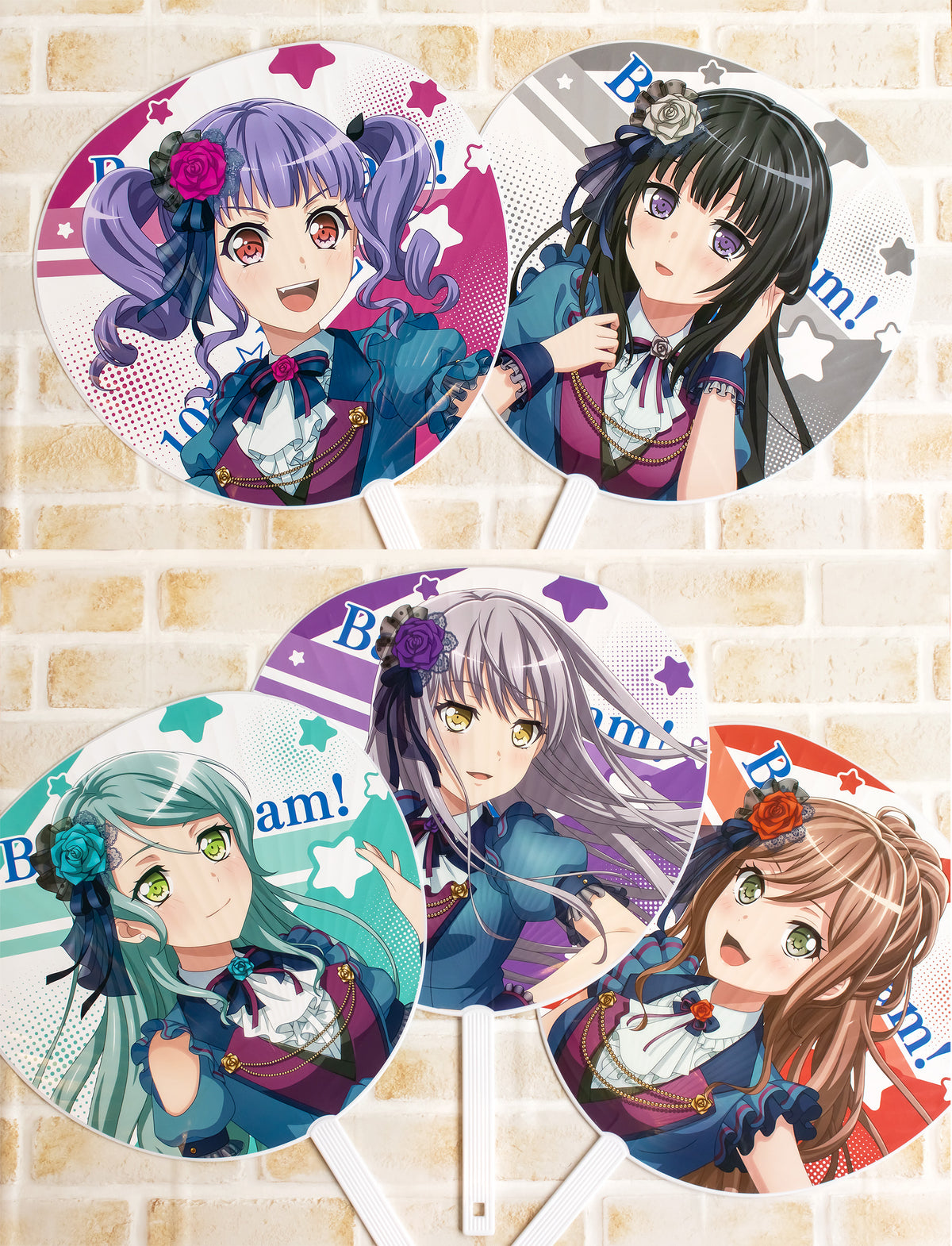 BanG Dream! 10th LIVE DAY1:Roselia「Sonnenschein」 応援うちわ 湊友希那