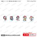 バンドリ！ ガールズバンドパーティ！　トレーディングミニキャラアクリルステッカー Poppin'Party【PACK】