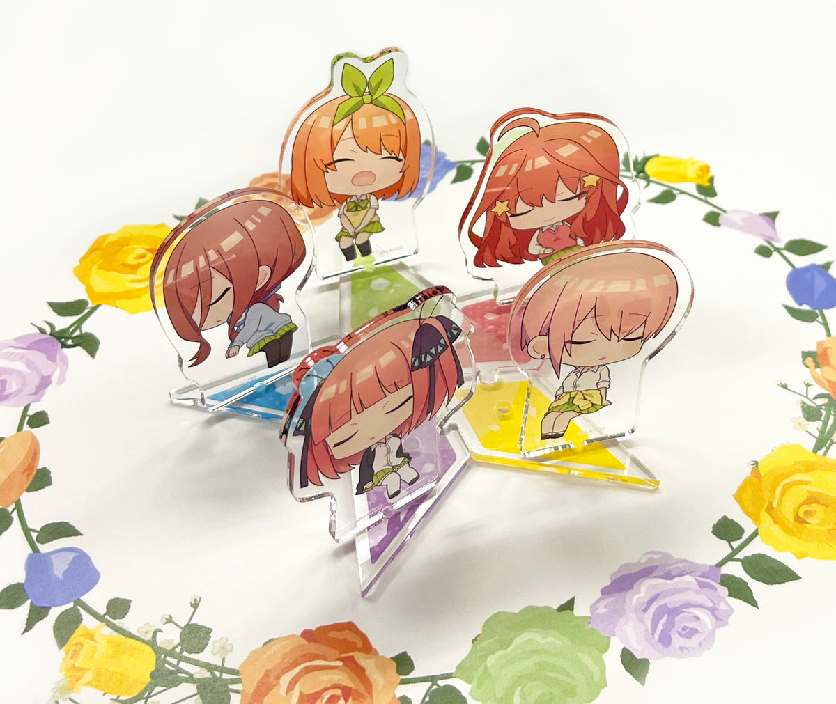 ◯さらに値下◯五等分の花嫁　スタンド付きメガアクリルプレート～ナースver.～ 映画「五等分の花嫁」 スタンド付きメガアクリルプレート