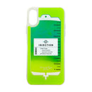 点滴 iphone ネオンサンドケース　グリーン　X/Xs