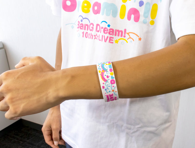 BanG Dream! 10th☆LIVE DAY3:Poppin'Party「Hoppin’☆Poppin’☆Dreamin’!!」　ラバーバンド