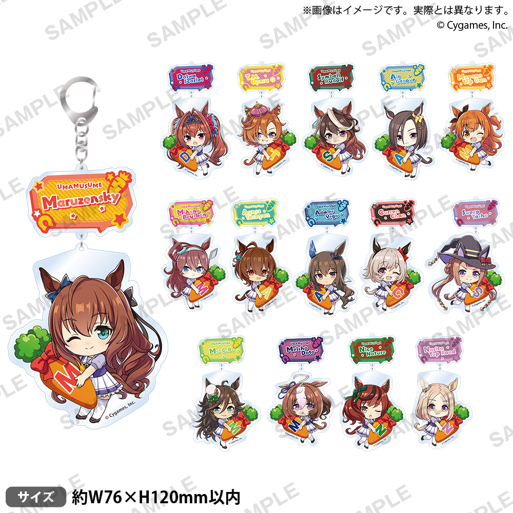 ウマ娘 プリティーダービー アクリルスタンドキーホルダー　シンボリルドルフ ウマ娘 プリティーダービー アクリルスタンド