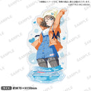 ラブライブ！スクールアイドルフェスティバル きらりんアクリルスタンド Aqours 世界旅行 ver. 渡辺 曜