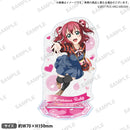 ラブライブ！スクールアイドルフェスティバル きらりんアクリルスタンド Aqours 世界旅行 ver. 黒澤ルビィ