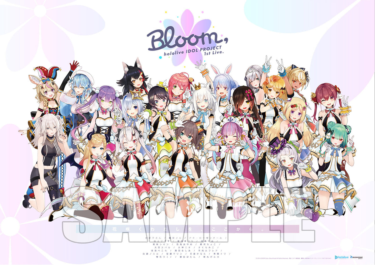 Blu-ray】hololive IDOL PROJECT 1st Live.『Bloom,』