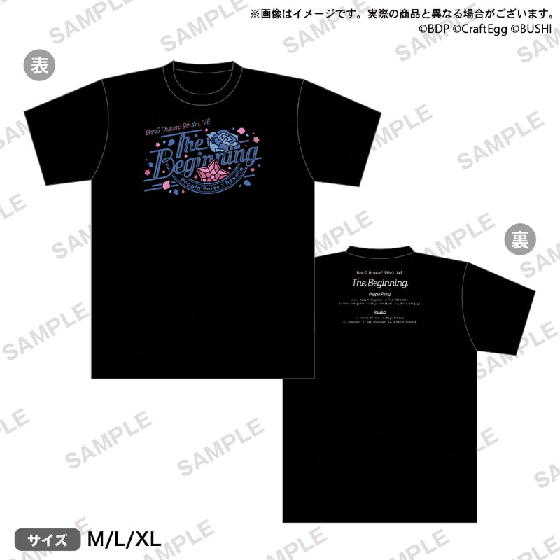 BanG Dream! 9th☆LIVE「The Beginning」 Tシャツ Lサイズ