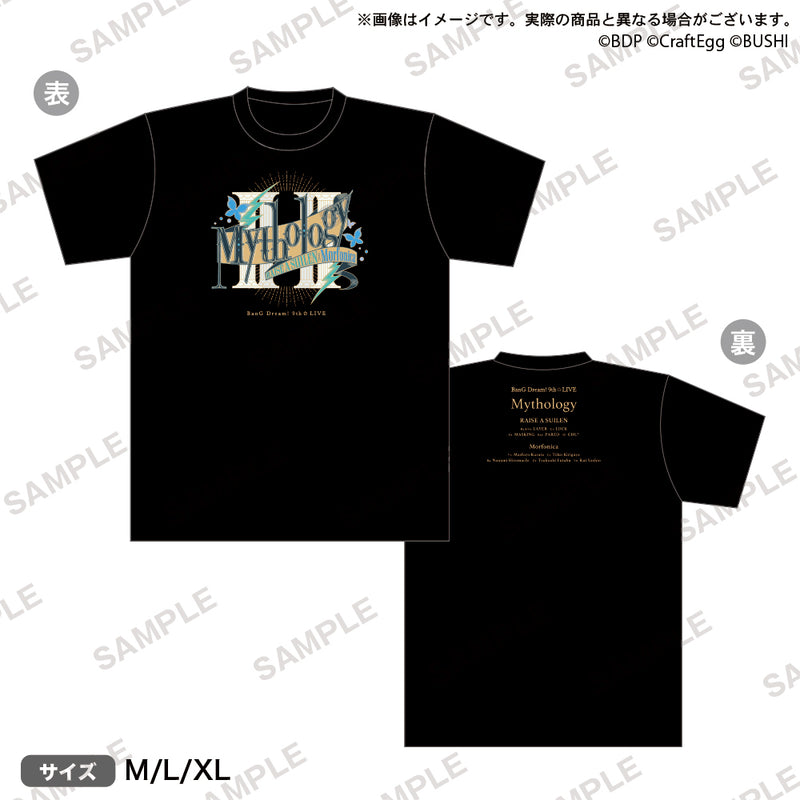 BanG Dream! 9th☆LIVE「Mythology」 Tシャツ Mサイズ