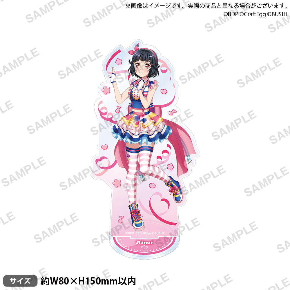 バンドリ 10th アクリルスタンド Poppin'Party 5種 コンプ