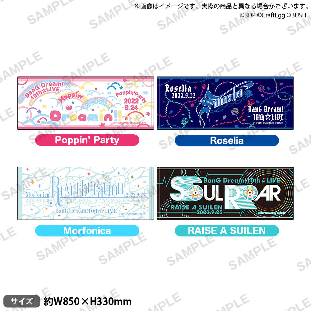 BanG Dream! 10th☆LIVE DAY2:Morfonica「Reverberation」 タオル