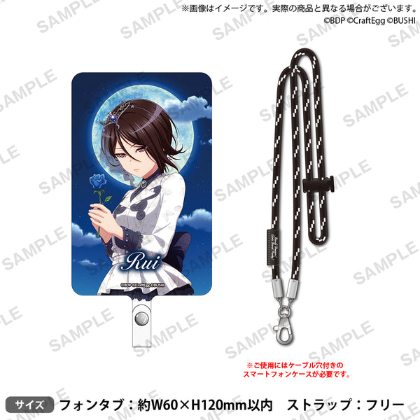 Roselia11th LIVE星空の夜想曲 ネックストラップ＆フォンタブ BanG Dream! 11th☆LIVE DAY2:Roselia×Morfonica「星空の夜想曲