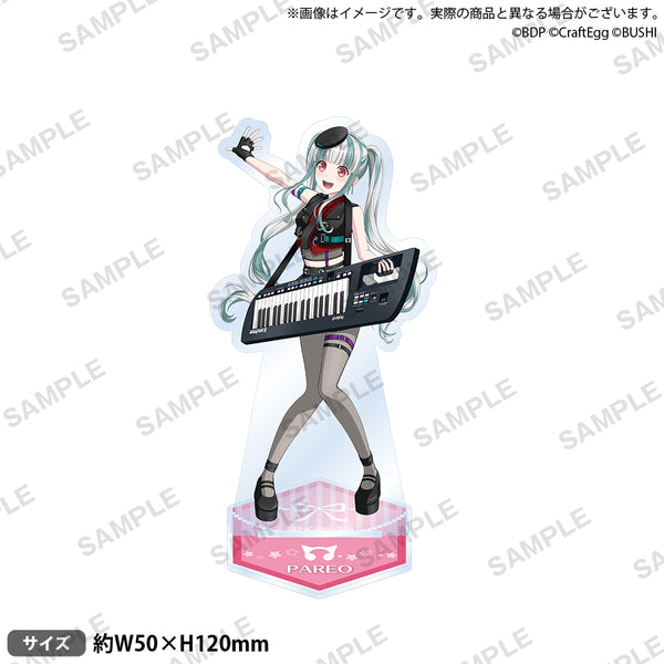 【中国限定】バンドリ　パレオ　ガルパカフェ　アクリルスタンド グッズ-スタンドポップ】バンドリ！ ガールズバンドパーティ