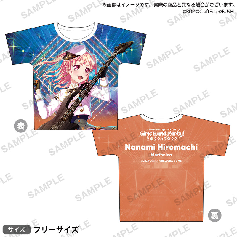 BanG Dream! Special☆LIVE Girls Band Party! 2020→2022　フルカラーTシャツ 広町七深