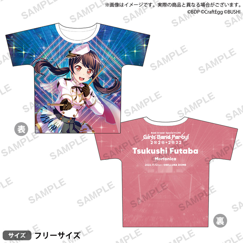 BanG Dream! Special☆LIVE Girls Band Party! 2020→2022　フルカラーTシャツ 二葉つくし