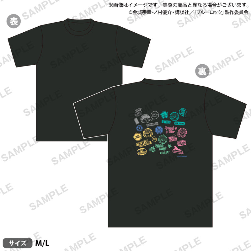 ブルーロック ビッグTシャツ Showtime!! ブラック M