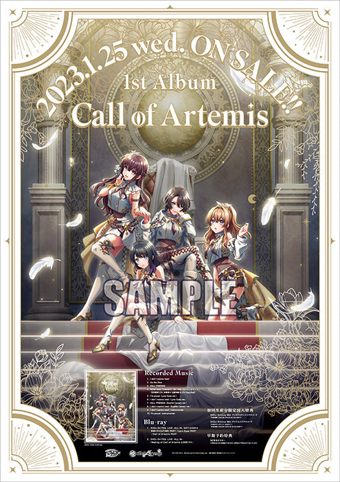 Call of Artemis 1st Album「Call of Artemis」【CD＋Blu-ray】