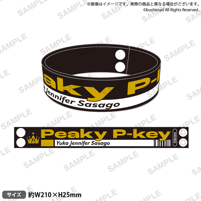 Peaky P-key ラバーバンド 笹子・ジェニファー・由香