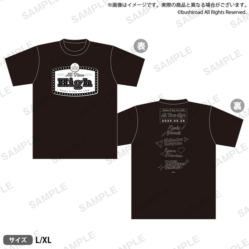 Peaky P-key 1st LIVE All Time High Tシャツ (L)