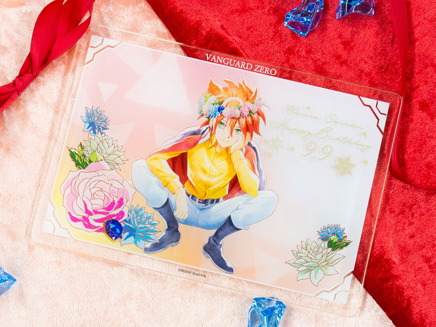 ヴァンガード ZERO プレートアクリルスタンド Chrono Birthday Festival 2022