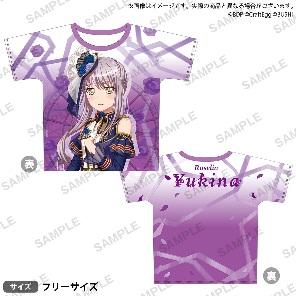 Roselia「Episode of Roselia」 フルカラーTシャツ 湊友希那