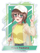 バンドリ！ ガールズバンドパーティ！ in 富士急ハイランド2022 ダイカットクリアステッカー　大和 麻弥