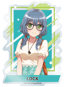 バンドリ！ ガールズバンドパーティ！ in 富士急ハイランド2022 ダイカットクリアステッカー　ロック