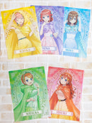 映画 五等分の花嫁 クリアファイル Rainy season 四葉