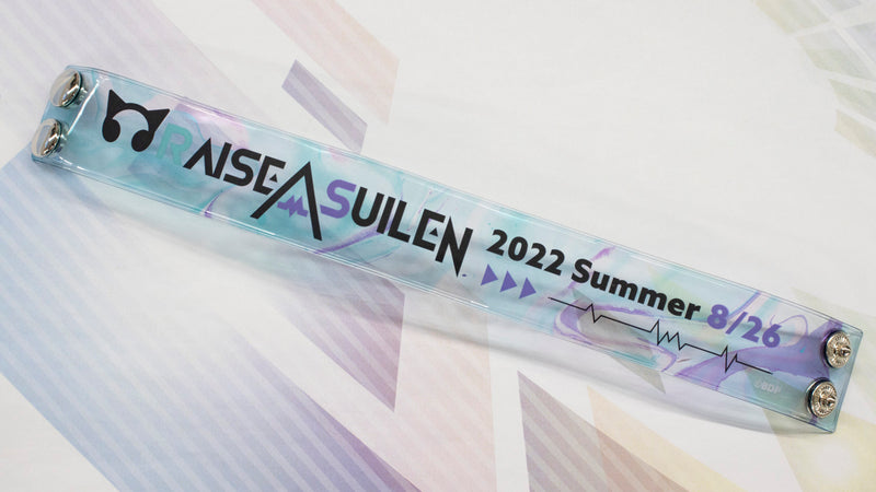 BanG Dream!　クリアリストバンド RAISE A SUILEN 2022 Summer ver.