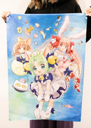 アニメ「令和のデ・ジ・キャラット」 布ポスター D.U.P.