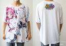 ホロライブpresents Vのすこんなオタ活なんだワ！ フルグラフィックTシャツ Happiness World(XL)