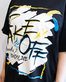 Merm4id×燐舞曲 合同LIVE FAKE OFF Tシャツ (XL)