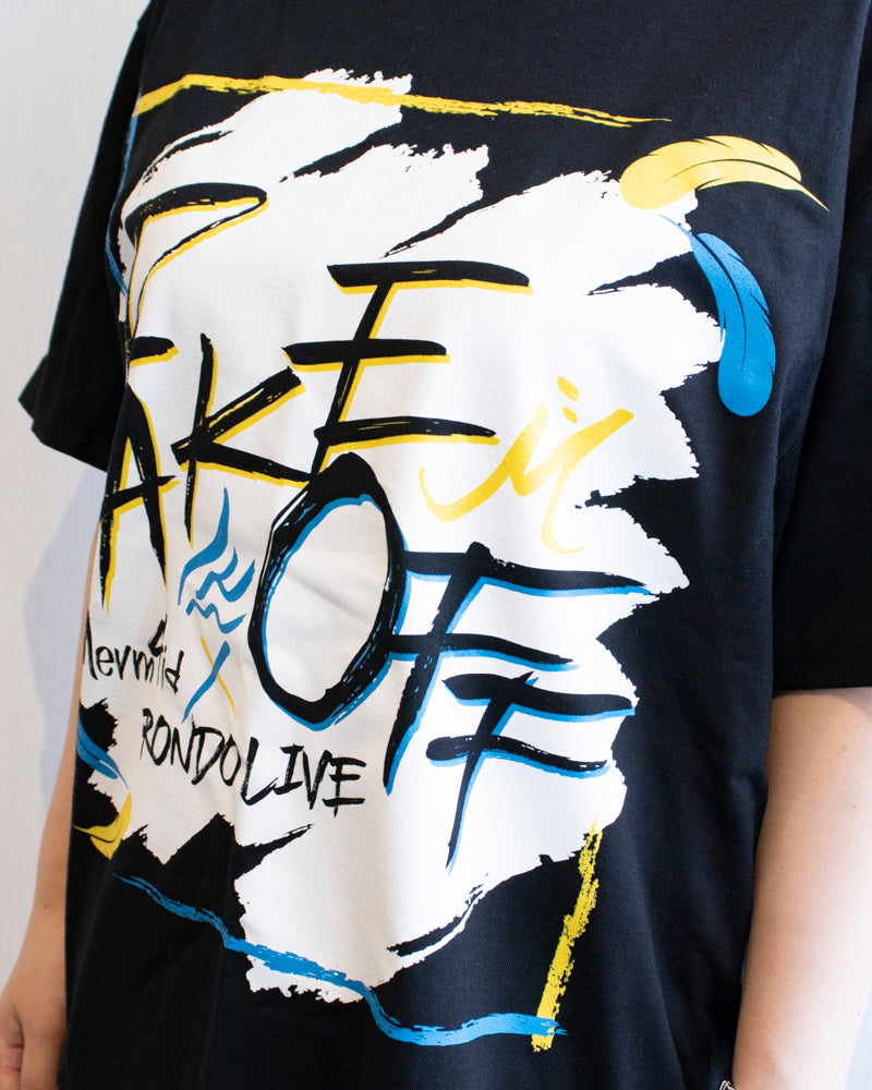 Merm4id×燐舞曲 合同LIVE FAKE OFF Tシャツ (L)