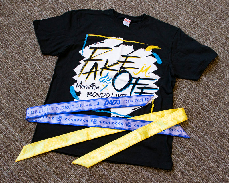 Merm4id×燐舞曲 合同LIVE FAKE OFF Tシャツ (L)