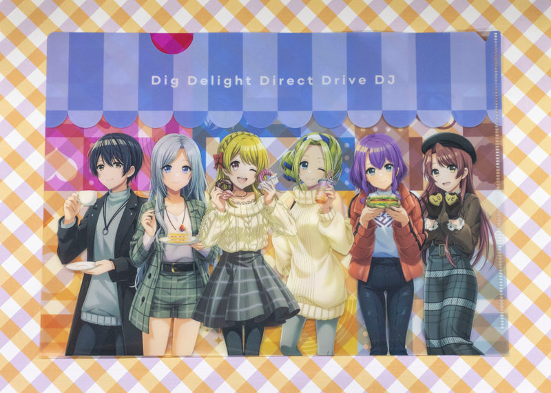 D4DJ クリアファイル 2021 CAFE ver.