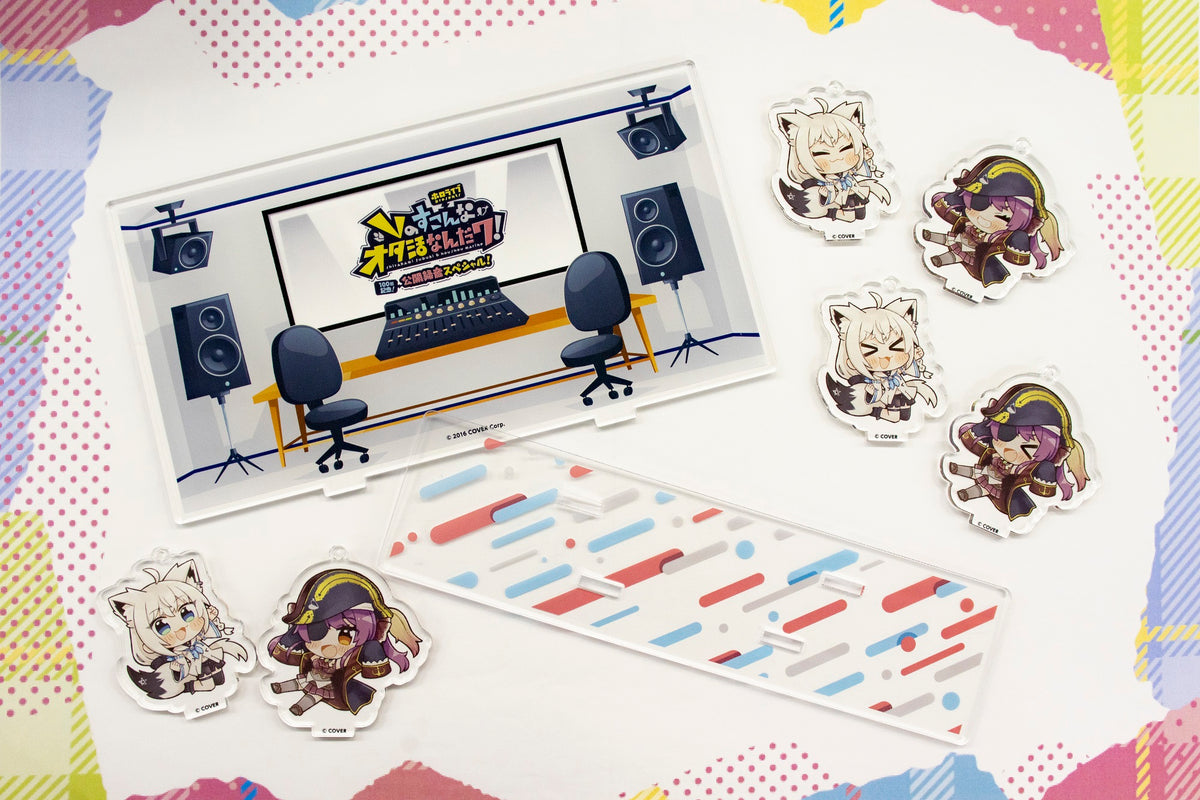 ホロライブpresents Vのすこんなオタ活なんだワ！ アクリルジオラマ