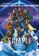 【Blu-ray】HOLOSTARS 2nd ACT「GREAT VOYAGE to UNIVERSE!!」