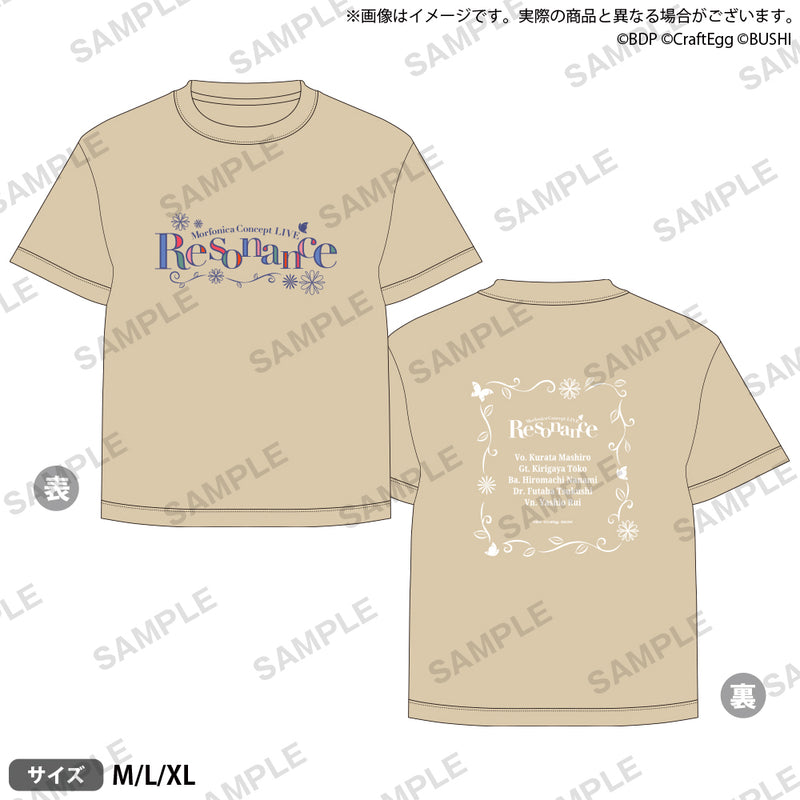 Morfonica Concept LIVE「Resonance」　Tシャツ Mサイズ