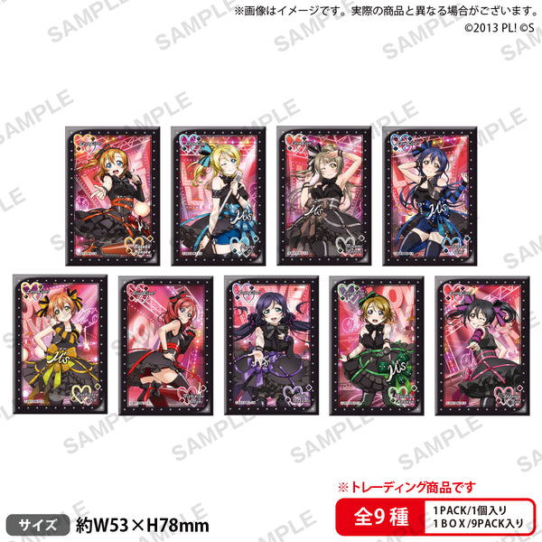 ラブライブ！スクールアイドルフェスティバル しかくい缶バッジコレクション μ's パンキッシュロックガールver.【PACK】